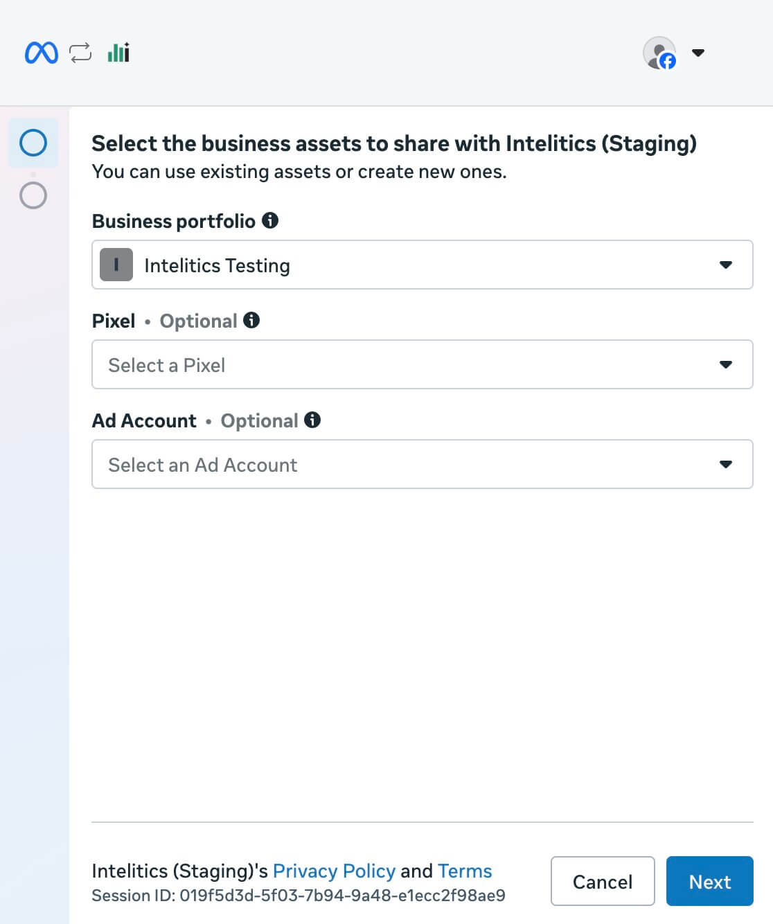 Meta Business Portfolio